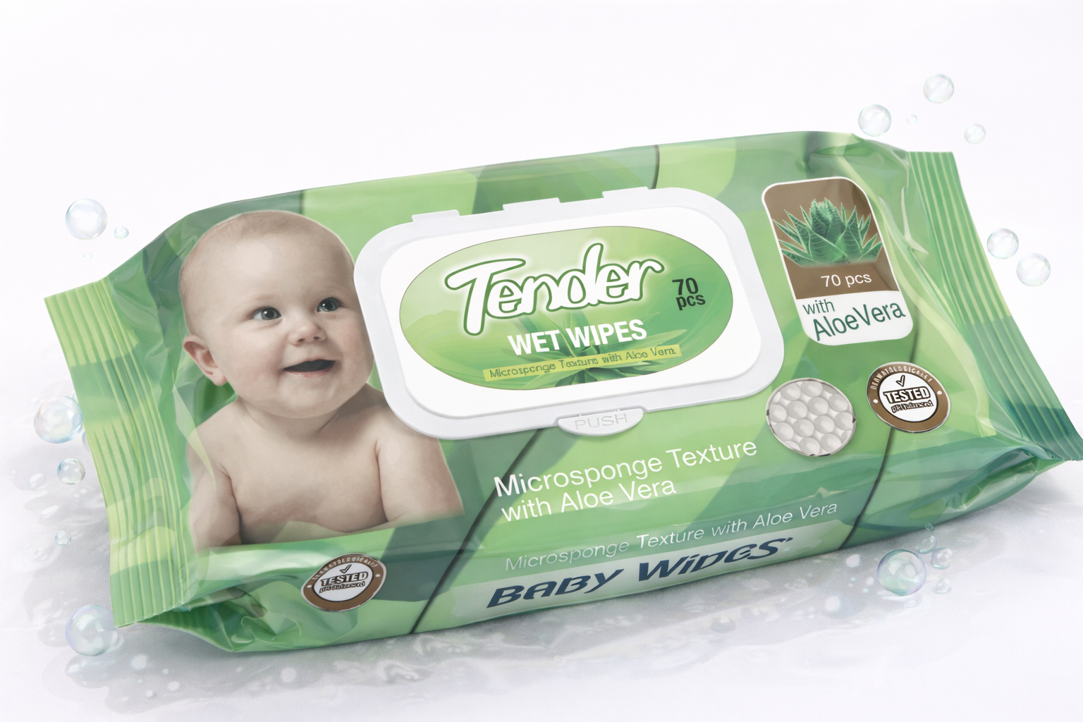 Bebiko Tender Baby Doekjes – 70 stuks