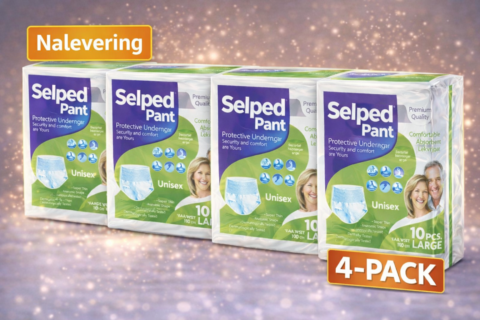 Selped Pants Large UniSex - 40 stuks (4 x 10)