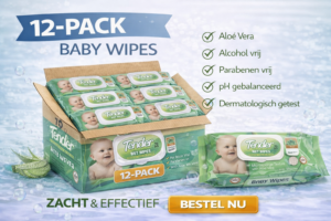 Bebiko Tender Baby Doekjes - 840 stuks (12 x 70)