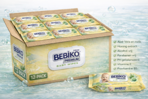 Bebiko Premium Baby Doekjes - 864 stuks (12 x 72)