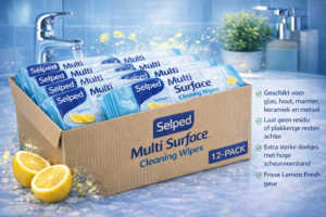 Selped Multi Surface Reinigingsdoekjes – 1200 stuks (12 x 100)