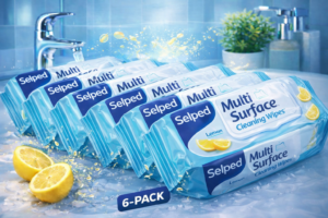 Selped Multi Surface Reinigingsdoekjes – 600 stuks (6 x 100)