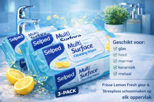 Selped Multi Surface Reinigingsdoekjes – 300 stuks (3 x 100)